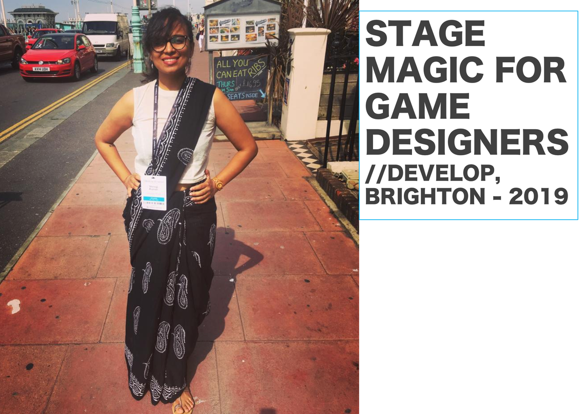 Talk: Why Game Designers should Study Stage Magic, Develop, Brighton 2019